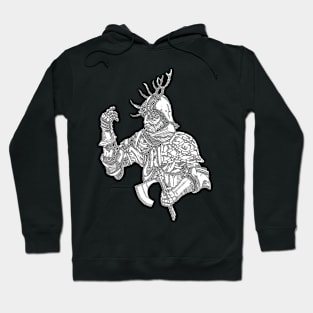 Stag Knight Hoodie